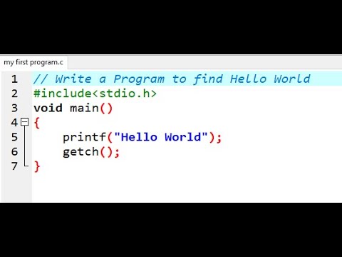 How to print Hello World program using Dev C++ or Turbo C++ in Nepali (Nepal)