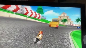 Do a barrel roll!! Mario Kart Wii CTGP Wuhu Loop