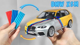 Превращение пластилина в машину, BMW X5M, 210 часов работы, как я это делаю?