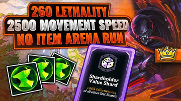 Anvil Only Run: Insanely Highroll Prismatic Shard Game | League Arena Gameplay