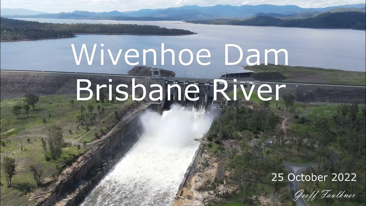 Aerial View of Wivenhoe Dam YouTube