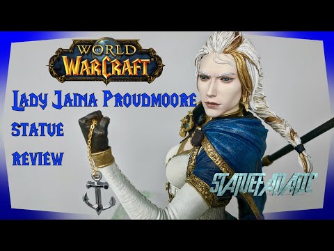 World of Warcraft Lady Jaina Proudmoore Blizzard Statue Review