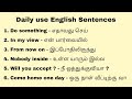 Daily use english sentences spokenenglish spokenenglishclasses trending learnenglish