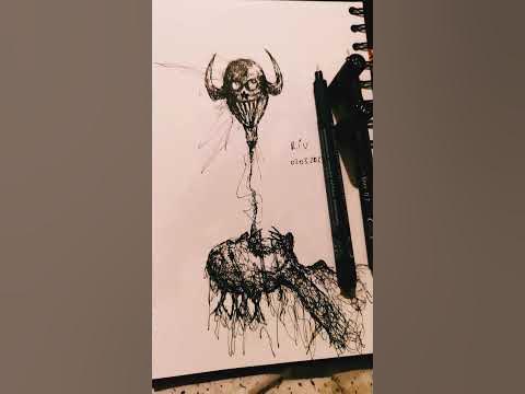 Demons in my mind p9 #sketch #art #drawing #dark #creepy #sketchbook ...