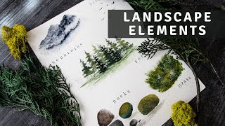 Elevate your watercolor with these 5 landscape elements