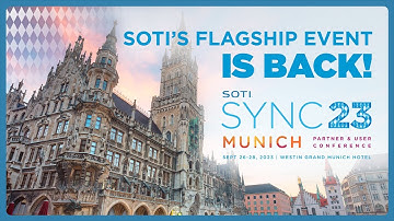 SOTI SYNC 23 | September 26-28 | Munich, Germany