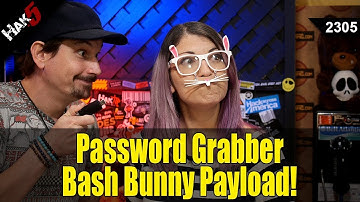 Password Grabber Bash Bunny Payload - Hak5 2305