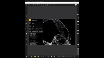 Chaotic Particles Patch for Jitter Max/MSP #maxmsp #jitter #creativecoding #artist #visuals #shorts