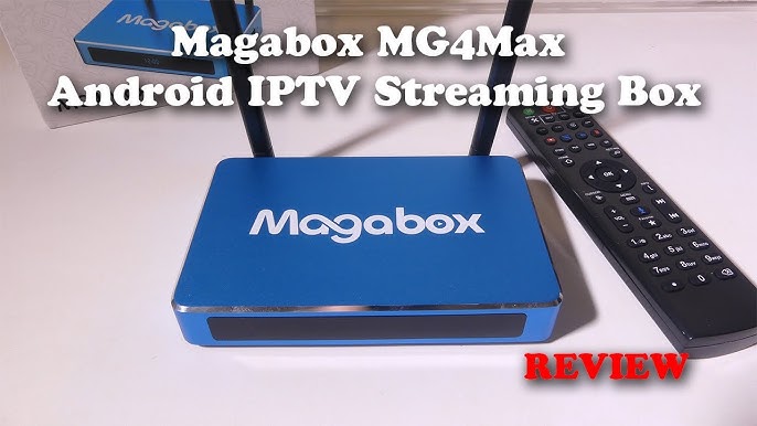 Magabox MG4 Max Android IPTV Streaming Box REVIEW - YouTube