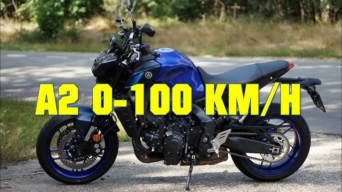 Yamaha MT-07 0-60, quart de mile, temps d'accélération