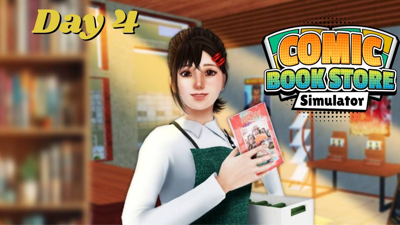 Creating our first SIGNED comic book | Comic Book Store Simulator | Day 4