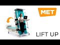 Электрическая медицинская кровать-вертикализатор MET LIFT UP 2.0