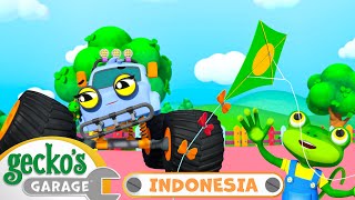 Monster Truk Boo Boo | Garasi Gecko | Kartun Populer Anak-Anak | Seru dan Mendidik