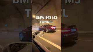 Bmw E92 M3 Tünelde... Fastestmeet