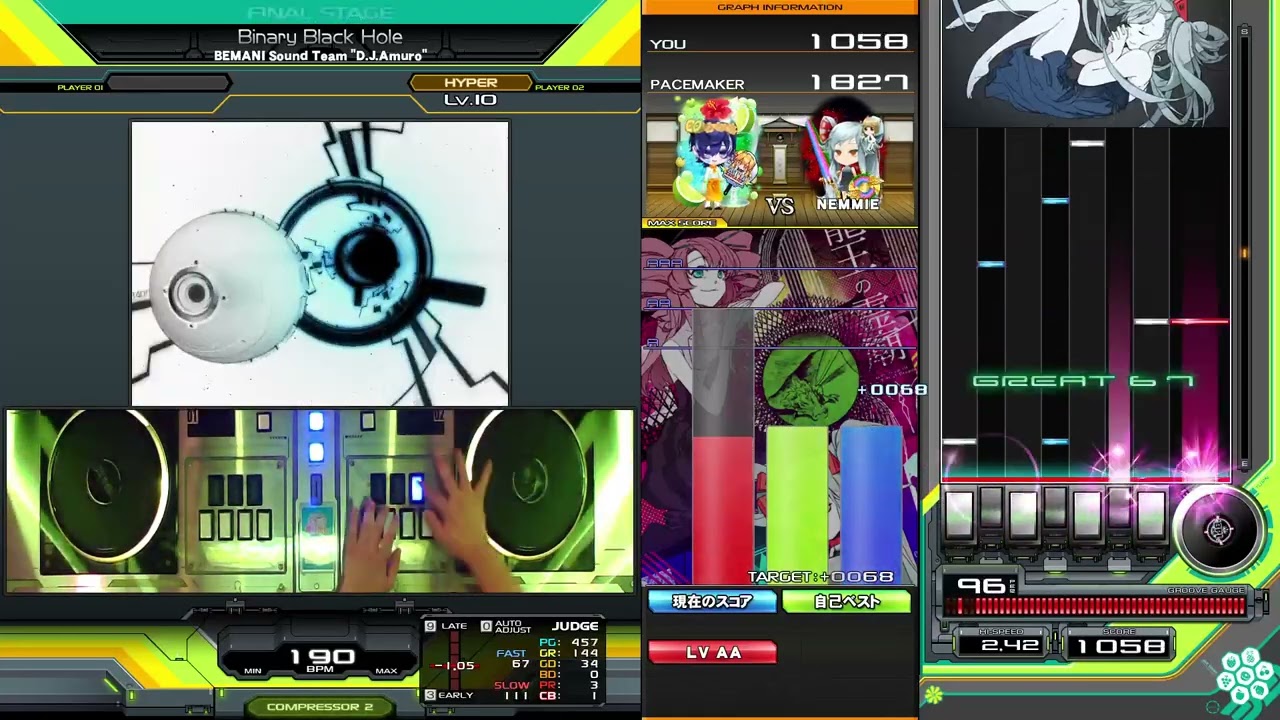 beatmania IIDX】Binary Black Hole / BEMANI Sound Team 