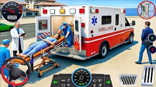 Ambulance City Rescue Simulator-USA 911 Emergency Ambulance 3D Driving-Android Gameplay  screenshot 4