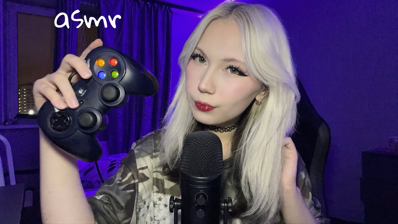 АСМР для ИГРОКОВ 🎮 от твоего ОТВЕТА  зависит твой УРОВЕНЬ | звуки рта, звуки рук, скретчинг, шепот |