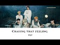 TXT - Chasing That Feeling Lyrics (Lirik Terjemahan)