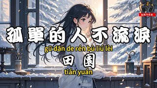田園 - 孤單的人不流淚『太多張虛偽的嘴 太多個騙人的鬼』【繁體拼音動態歌詞Lyrics】【CC字幕】