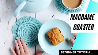 Macrame Coaster Tutorial