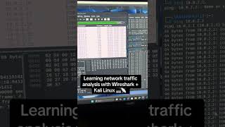 Wireshark and Kali Linux #cybersecretsociety