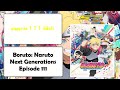الحلقة 111 من بوروتو Boruto Naruto Next Generations Episode 111 
