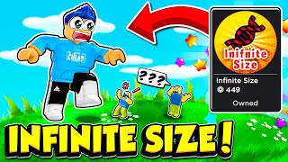 I Got INFINITE SIZE And Became THE BIGGEST PLAYER EVER!