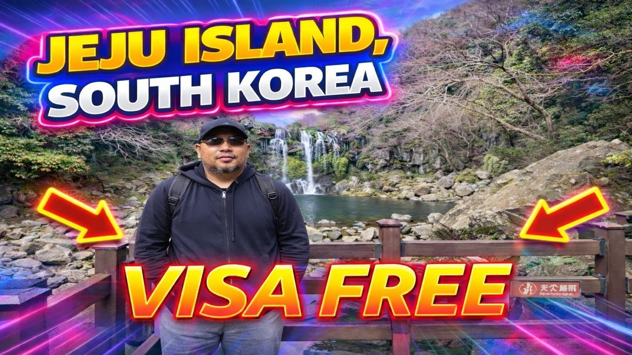 Jeju Island,South Korea! No Visa for PINOYS! Day 1 | Going there without knowing anything about it!