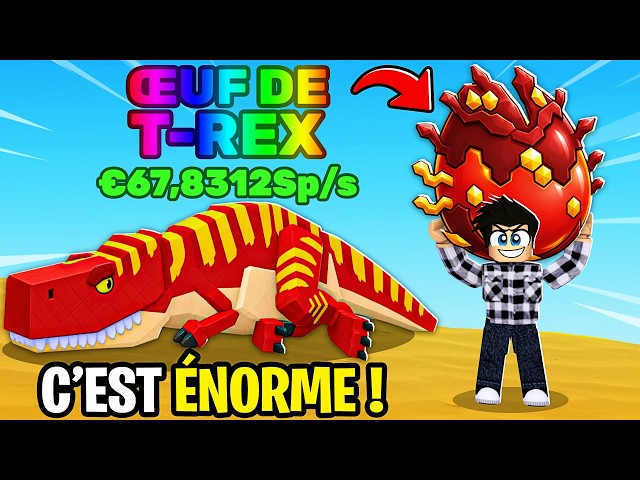 JE VOLE LES ŒUFS LES PLUS RARES DE TOUS LES ANIMAUX ET DINOSAURES DE ROBLOX ! VOLE UN ŒUF...