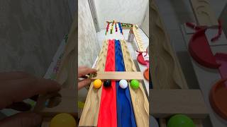 Marble Run Race  222 ☆ HABA Slope, Dump Truck &amp; Garbage Trucks &amp; Ambulance &amp; Vehicle