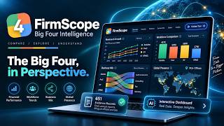 FirmScope: Self-explaining dashboard, comparing the big four