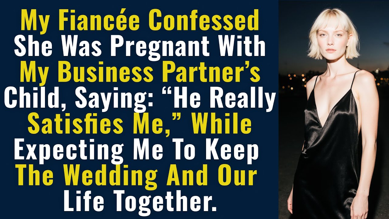 My Fiancée Confessed She Was Pregnant With My Business Partner’s Child, Saying: “He Satisfies...