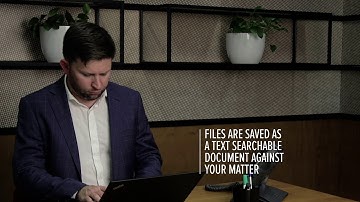 How To: Scan To Legal Practice Management Systems From A Canon Multifunction Printer