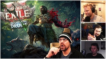 Streamers React To PoE 2: The Last of the Druids Official Trailer