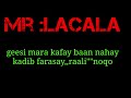 Hees Cusub Whizz Pi Oo Lasobadalay Mr Lacala 