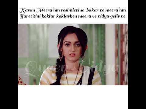masum/saathiya~Karan Meera’nın resimlerine bakar ve sareesini koklar koklarken meera ve vidya gelir