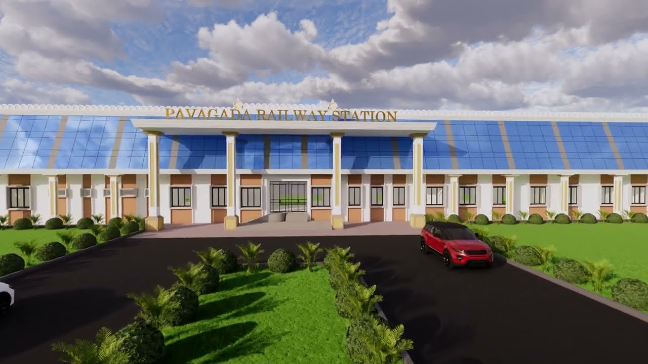 PAVAGADA RAILWAY STATION - ELEVATION