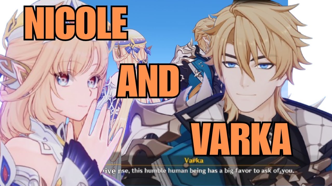 Николь и Варка (милая сцена)