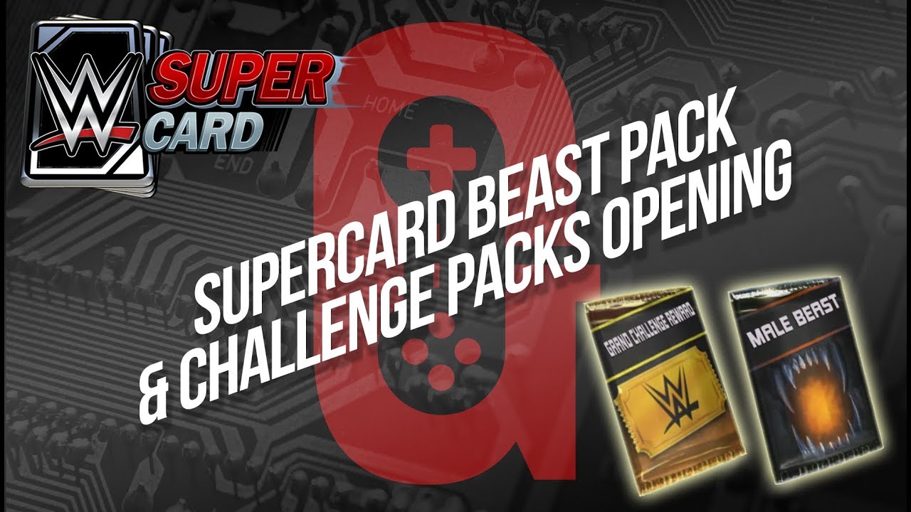 WWE SuperCard - Nov 26th Beast & other Packs Openings ✔