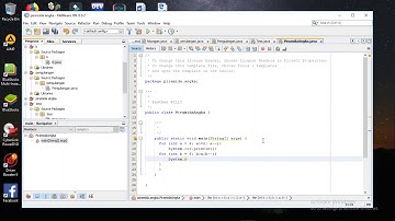 TUTORIAL PIRAMIDA ANGKA TERBALIK NETBEANS