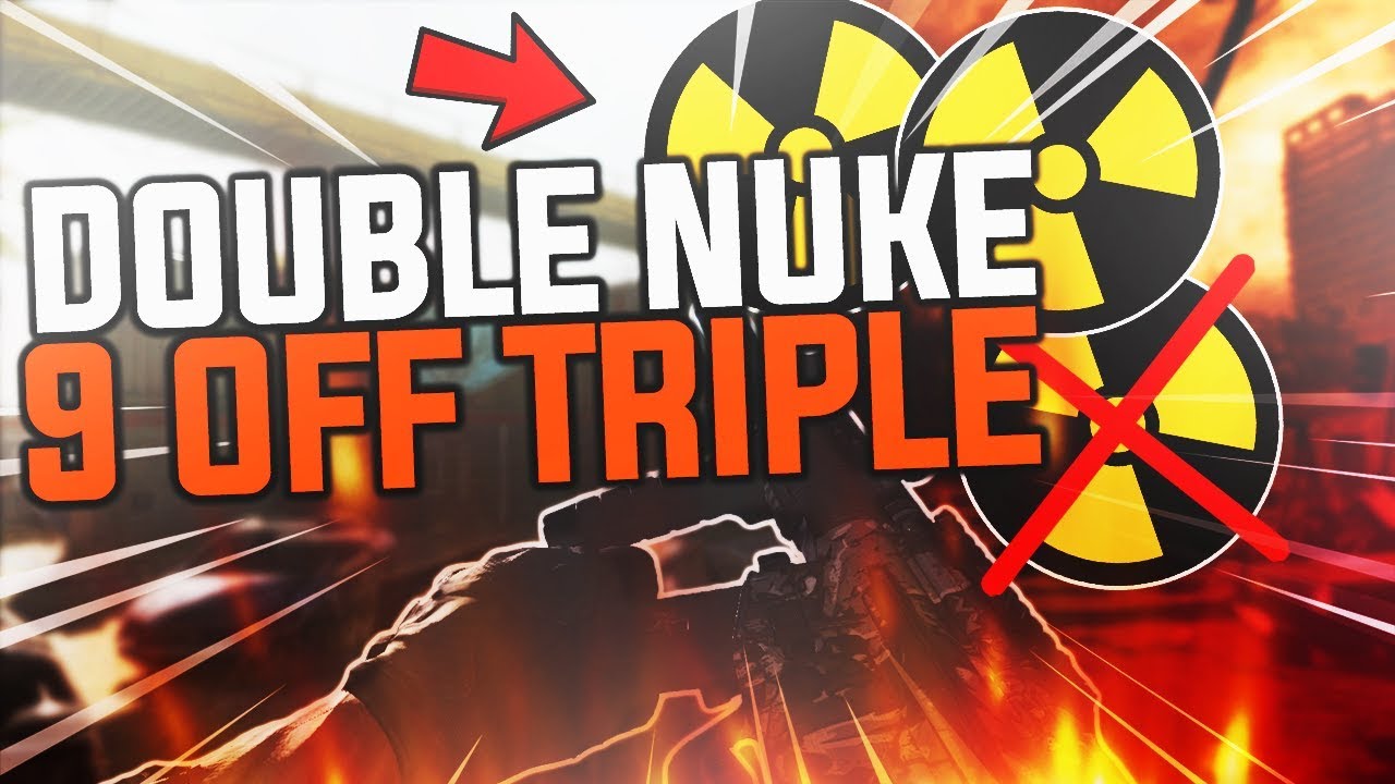 MODERN WARFARE: DOUBLE NUKE w/9 OFF TRIPLE NUKE on SHOOT HOUSE