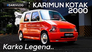 MODIFIKASI RETRO CLASSIC - Suzuki Karimun Kotak 2000 ‼️ #DARSVLOG
