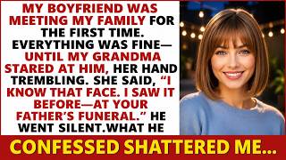 She Looked at My Boyfriend and Said “I’ve Seen You Before—At His Father’s Funeral.” Then He…