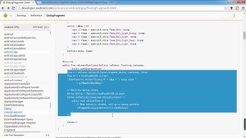 Android 高级Ui之fragment-8.DialogFragment实战2