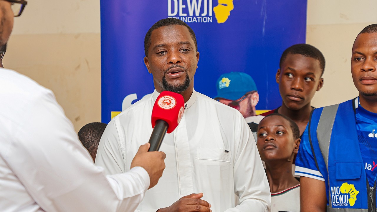 SIMBA KUSHIRIKIANA NA MO DEWJI FOUNDATION TUMETOA MSAADA KWENYE KITUO CHA WATOTO