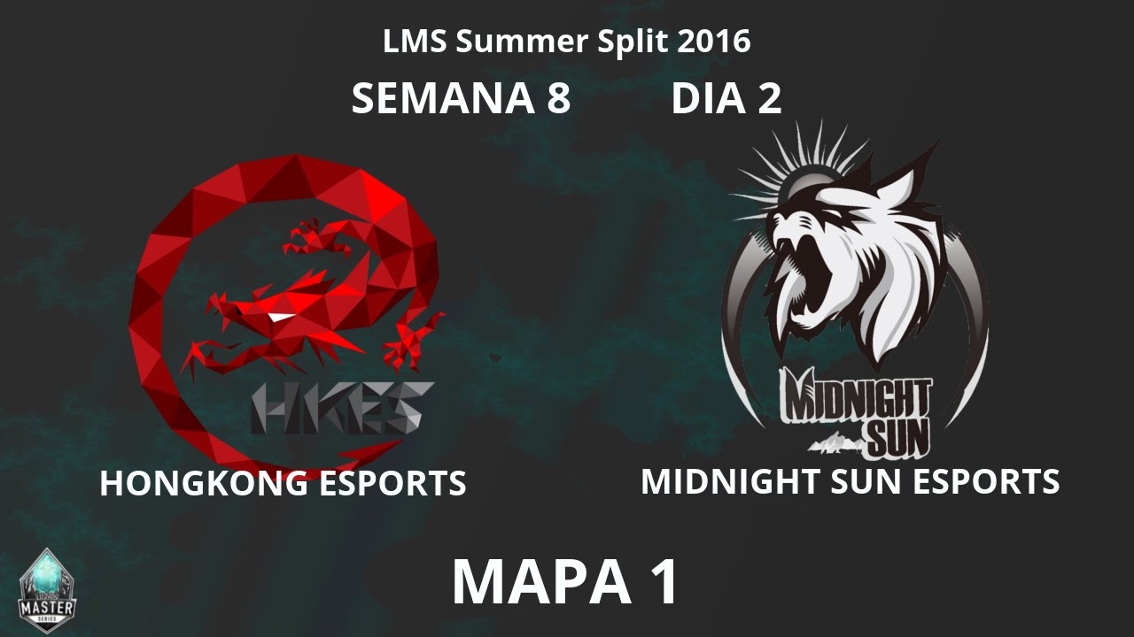 LMS Fancast - S8D2 - Hong Kong Esports vs Midnight Sun, Mapa 1