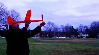 Another flight of Rubber Powered 3D Printed Airplane