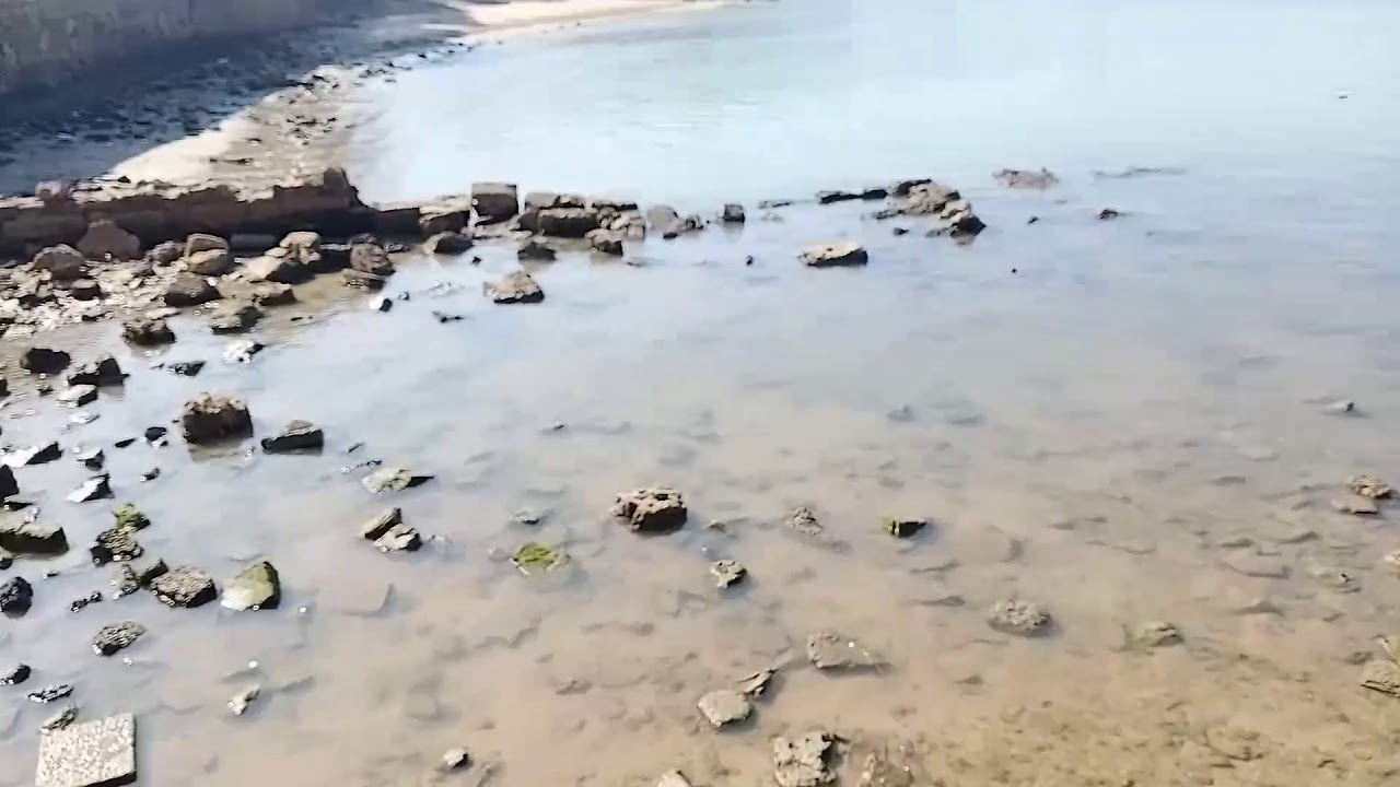This is the view of diu lake from diu fort