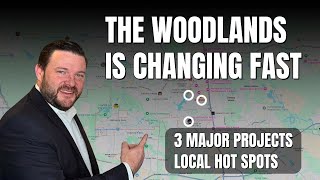 The Woodlands, TX 2025: Epic Map Tour of 3 Major Projects & Local Hot Spots!