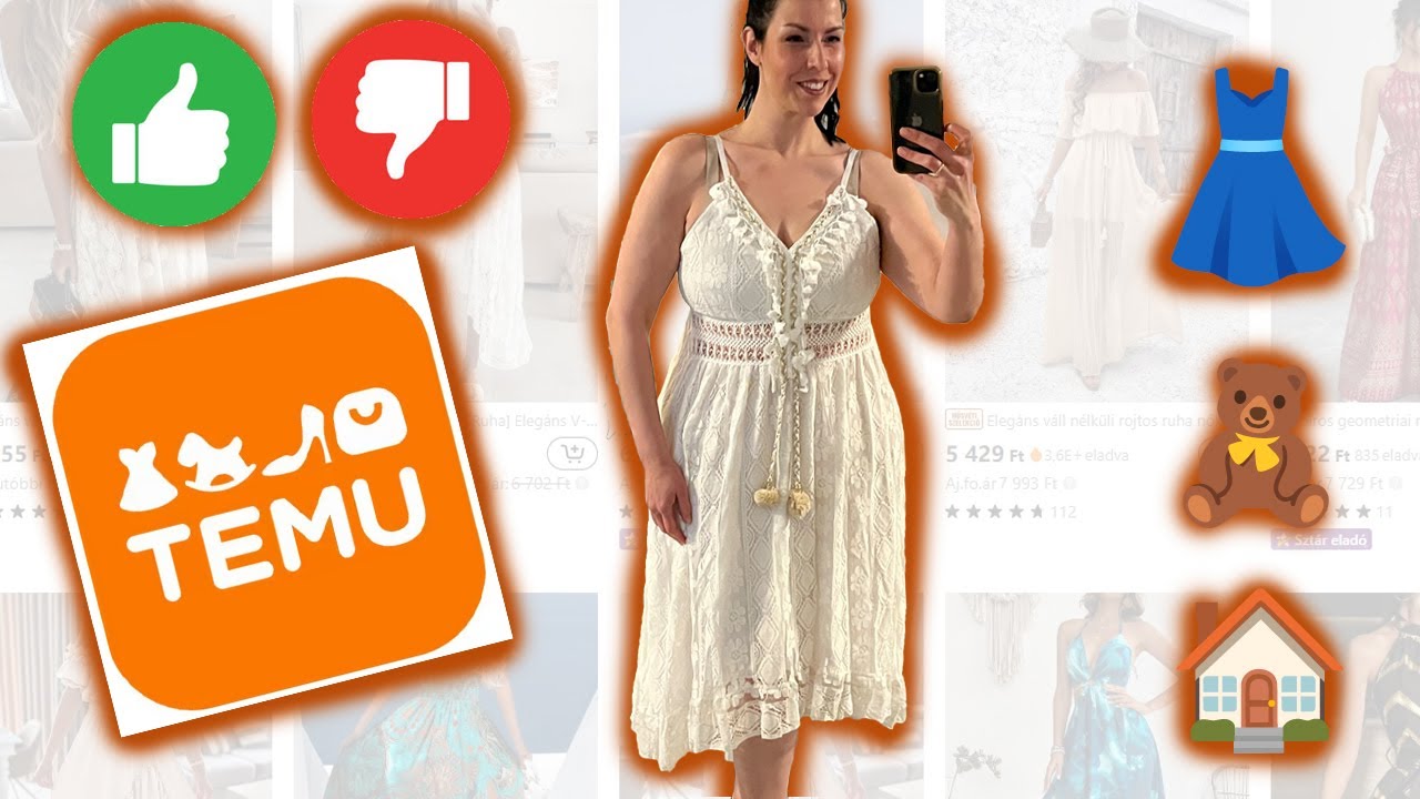 TEMU HAUL | PRÓBÁLGASS VELEM! 👗🏠🧸 Ruhák, Játékok, Lakáskiegészítők, stb.